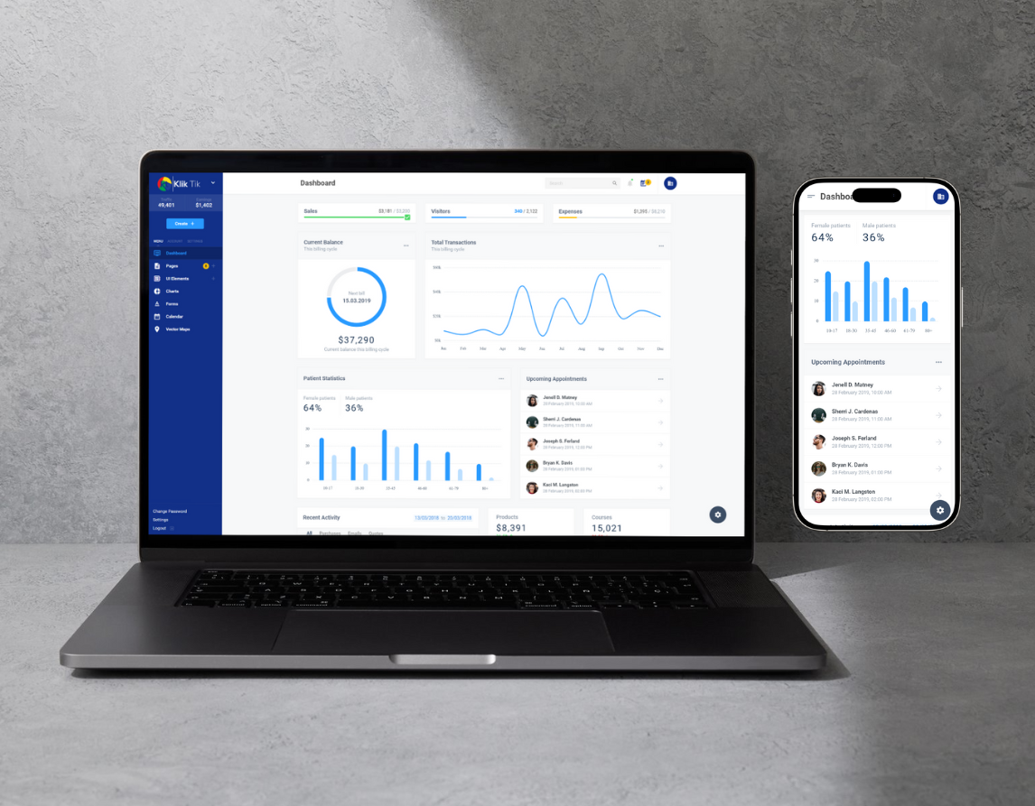 CRM Dashboard