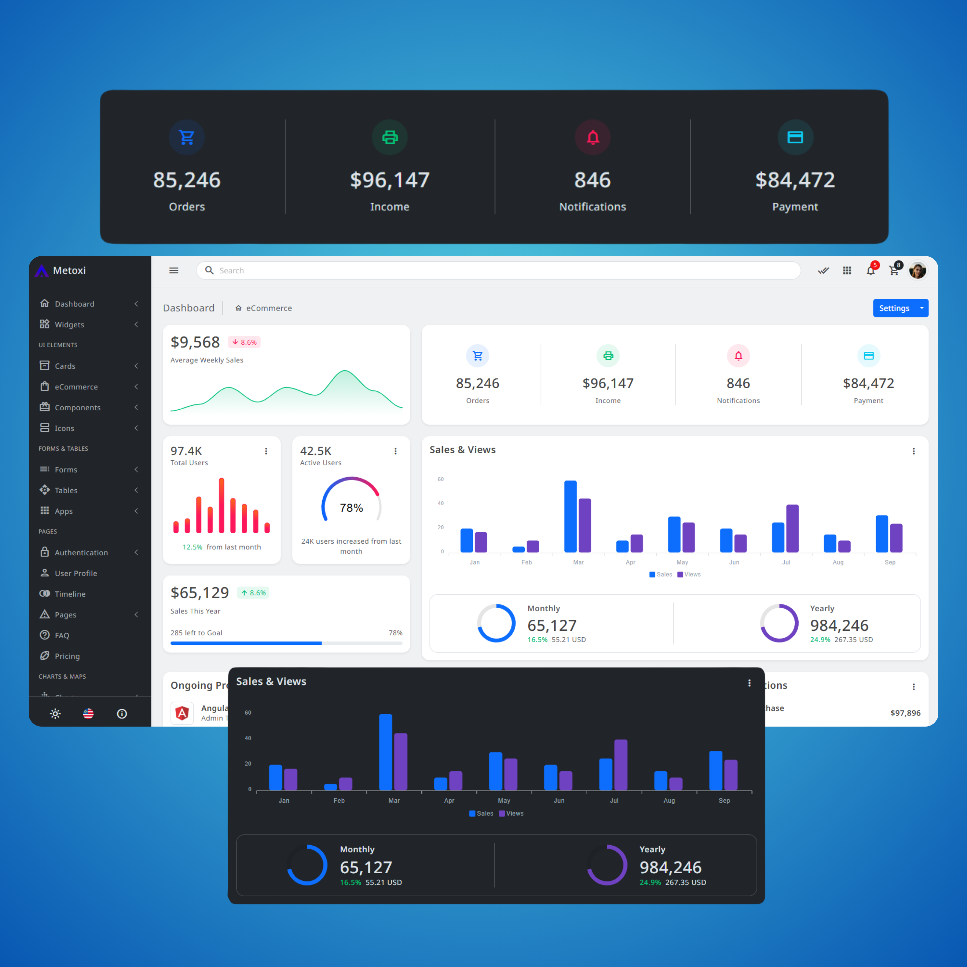 CRM Dashboard